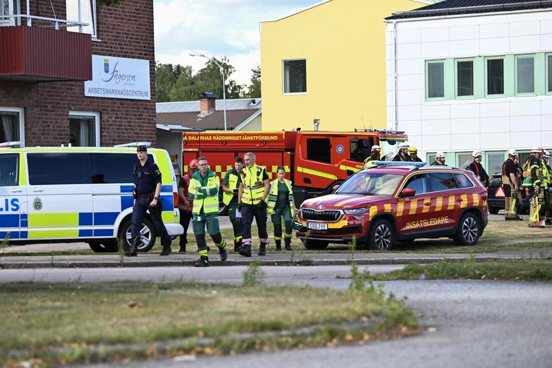 At least 3 injured in sword attack at Swedish high school