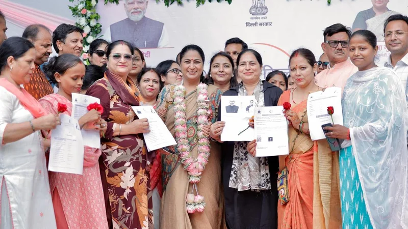 Delhi CM launches Lakshmi Yojna portal
