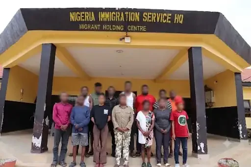 Nigerian authorities dismantle alleged transnational human trafficking network, arrest 12 foreigners