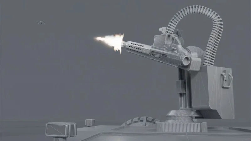 Self-driving Ford F-250 truck with shotgun-equipped drone-killing turret tested by US Army — autonomous system designed to blast fast-moving drones at between 10 and 100 meters range