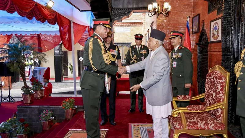 Gen. Dhiraj Seth conferred honorary rank of General of Nepali Army