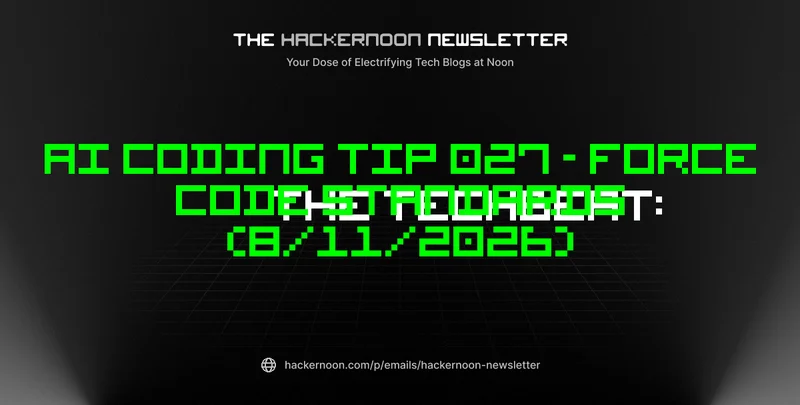 The TechBeat: AI Coding Tip 027 - Force Code Standards (8/11/2026)