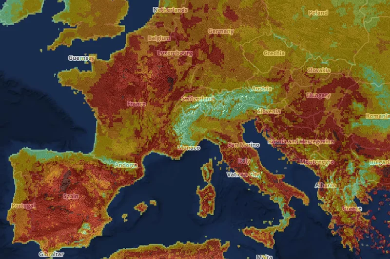 Europe wildfire tracker: France and Spain at extreme risk of new fires as temperatures soar to 42C