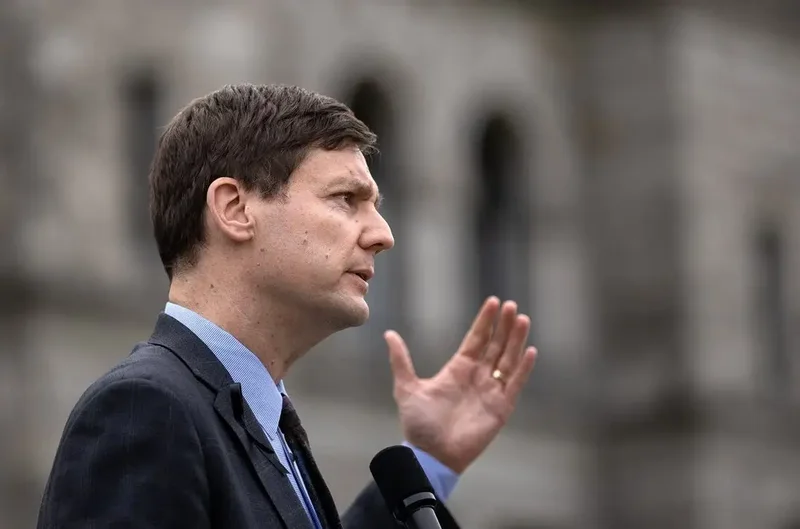 B.C. Premier David Eby visits Interior ravaged by wildfires