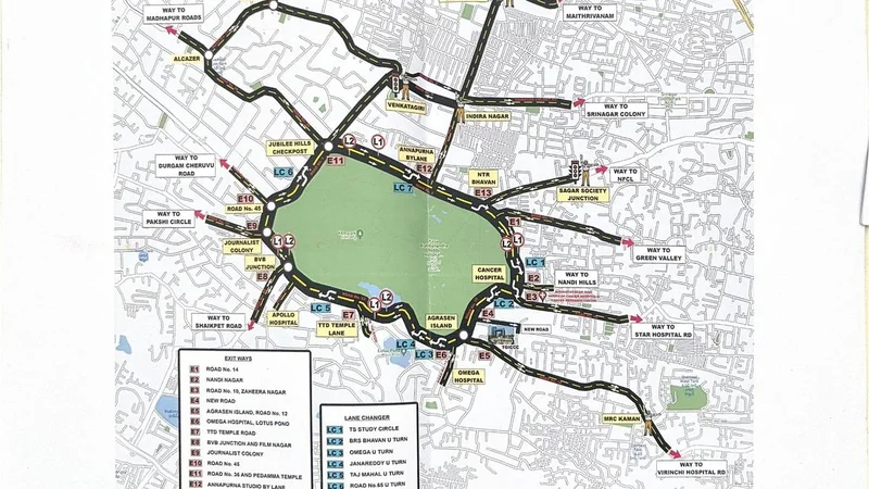 KBR Park turns into traffic rotary as Hyderabad police implement one-way rule