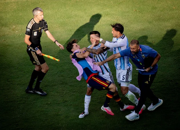 Three Argentina players banned over brawl after World Cup final defeat