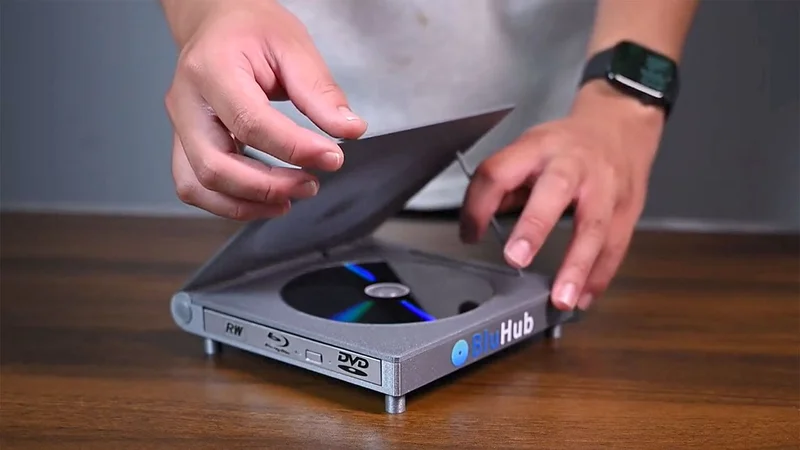 Physical media nostalgia sees fundraisers flock to Blu-Ray Kickstarter — drive with 9-in-1 dock achieves 160x funding goal halfway through campaign