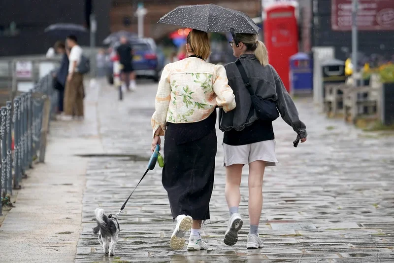 UK hit with heavy rain and thunderstorms with risk of flash flooding