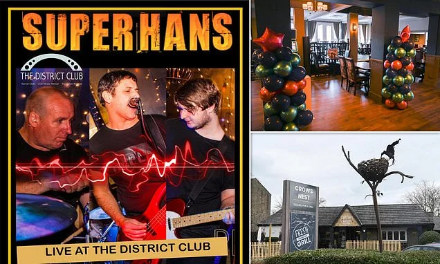 102-year-old dies in hospital following pub attack when he was 'shoved off stage after asking band to turn their music down'