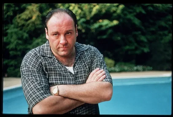 James Gandolfini Had A Lot In His Bag