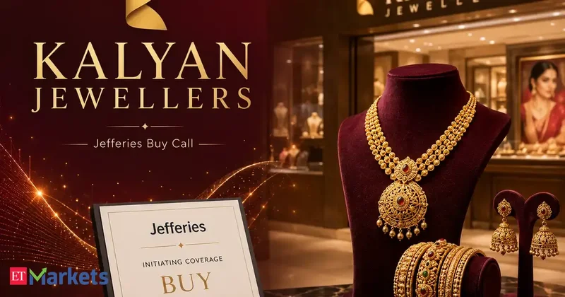 Kalyan Jewellers shares jump 5% after Jefferies starts coverage with 'Buy'. More upside after 63% rally in 1 month?
