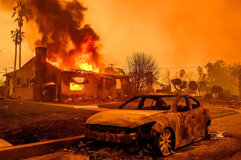Deadly Eaton Fire in Los Angeles was caused by Southern California Edison equipment, fire officials say