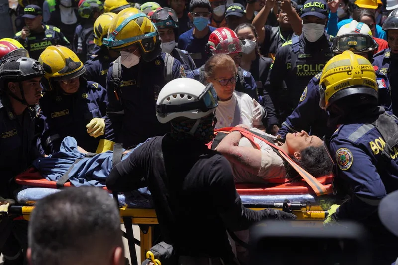 Earthquake response strains Colombia’s new government and rescuers as they race against the clock
