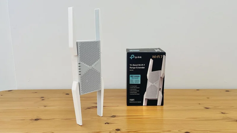 TP-Link BE10000 Wi-Fi 7 Range Extender (RE653BE): blazing fast Wi-Fi 7 range extender for power users