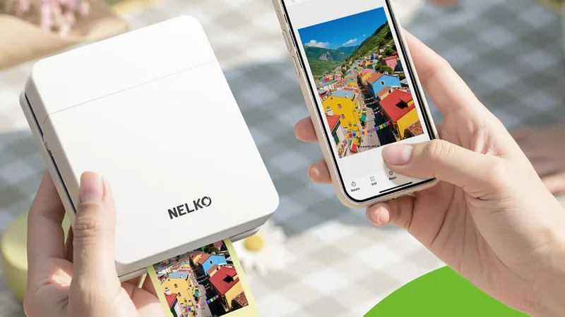 This portable photo printer turns summer memories into instant keepsakes for $67