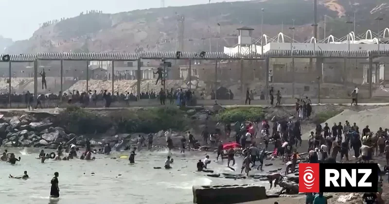 Spain installs floating barrier after deadly migrant border rush