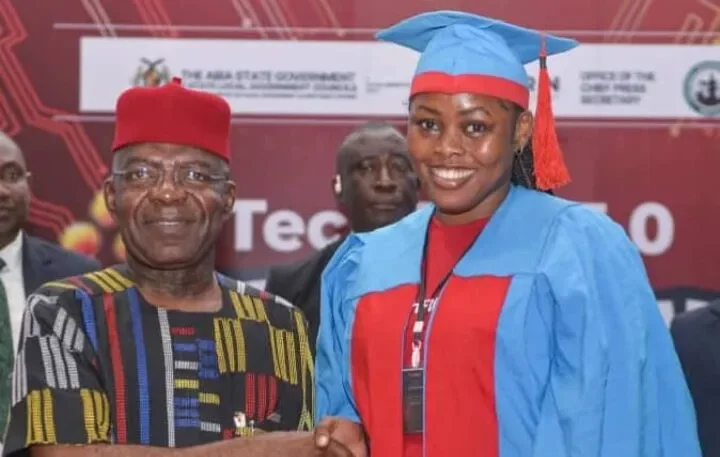 Otti ‌‌⁠‌⁠‌‌lifts employment ban, recruits 19 TechRise graduates in Abia