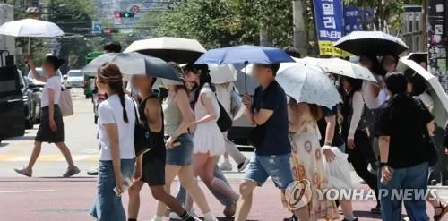 (2nd LD) Temperatures above 40 C recorded in Seoul, 2 other cities