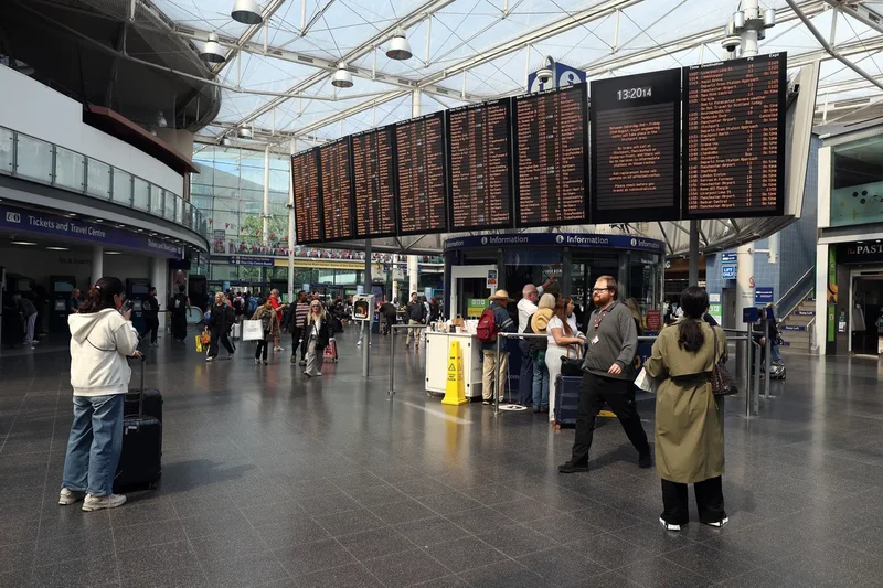 Mapped: All the UK rail lines disrupted by major power outage