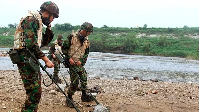 South Korea recovers landmines believed to have washed from North by monsoon floods