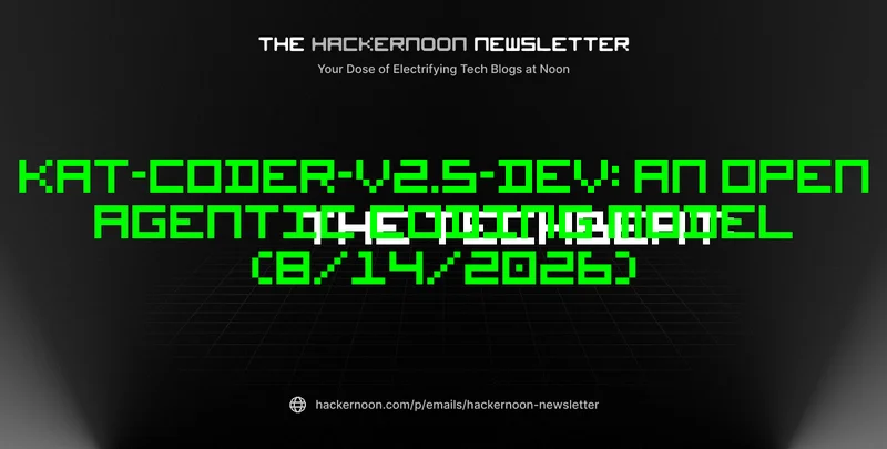 The TechBeat: KAT-Coder-V2.5-Dev: An Open Agentic Coding Model (8/14/2026)
