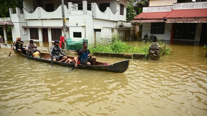 Kerala floods 2026: several parts of Kottayam still inundated, over 3,700 shifted to relief camps