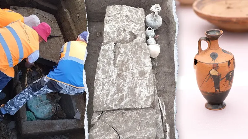Pasta factory expansion leads to stunning discovery of 2,600-year-old city of the dead