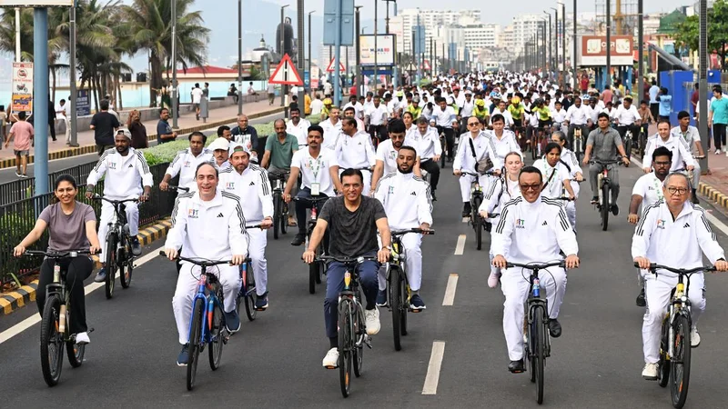 Cycling a solution to pollution, says Union Minister Mandaviya after BRICS Friendship Cycling event