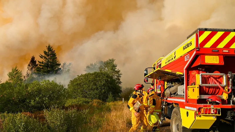 Belgium wildfire contained in accessible areas