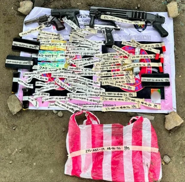 PNP tracing crime links of guns sold by 2 Caloocan cops