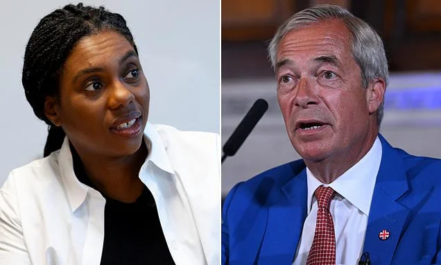 Kemi Badenoch rules out a Tory deal with 'woke' Reform UK as she swipes at 'moaning and whingeing' of Nigel Farage's party