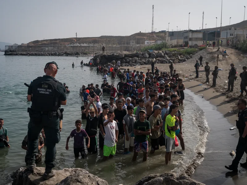 Spain says migrants leaving Ceuta after mass influx in which 67 died