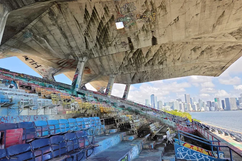 Miami’s wreck of a gorgeous floating stadium where Elvis and Jimmy Buffett has a chance to come back from the dead