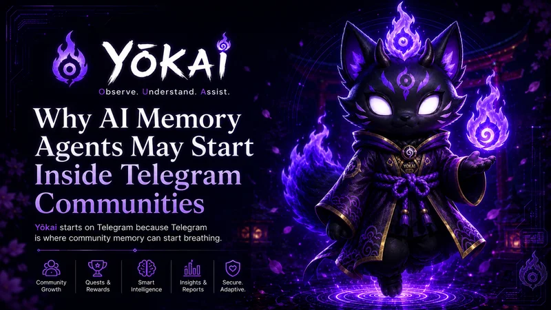 Yokai OS Earns a 57.23 Proof of Usefulness Score by Building a Telegram-Native AI Community Operating System