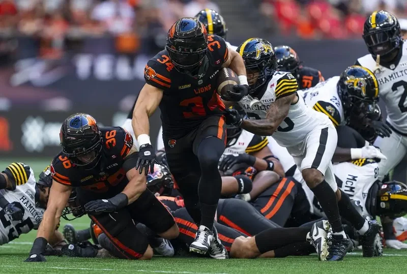 Horvath hitting highs for streaking B.C. Lions