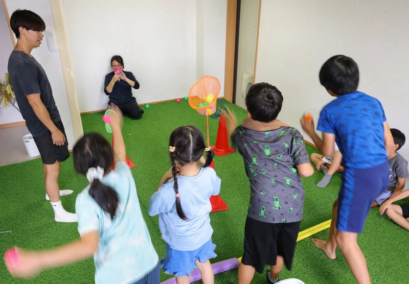 Children with disabilities offered places to feel at ease in quake-hit Kumamoto