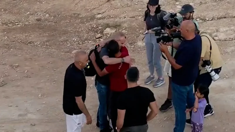 Palestinian American reunites with family under siege in West Bank