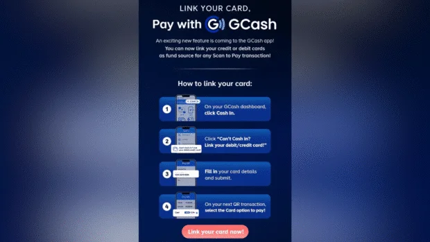 GCash redefines payment convenience with direct Visa and Mastercard card linking