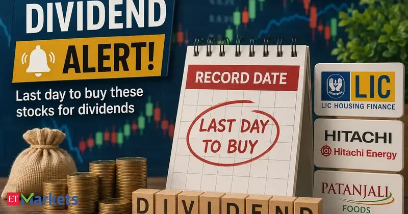 Dividend alert! Last day to buy LIC Housing Fin, Hitachi Energy and 36 other stocks for dividend payouts. How many do you own?