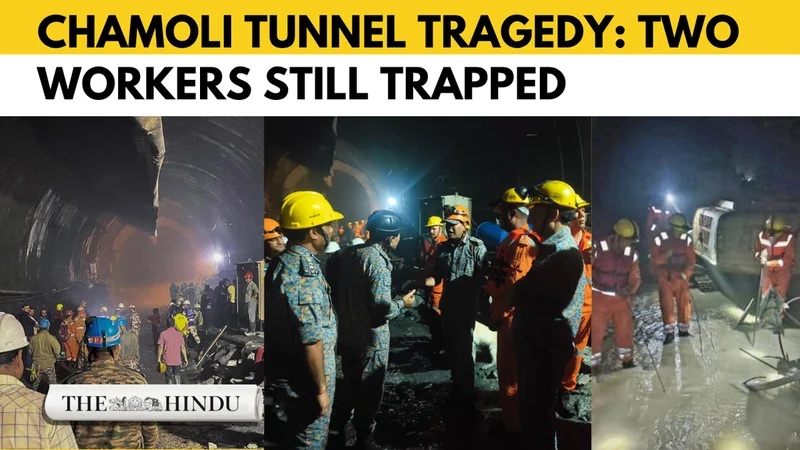 Chamoli tunnel flooding: Rescue operation continues for two trapped workers