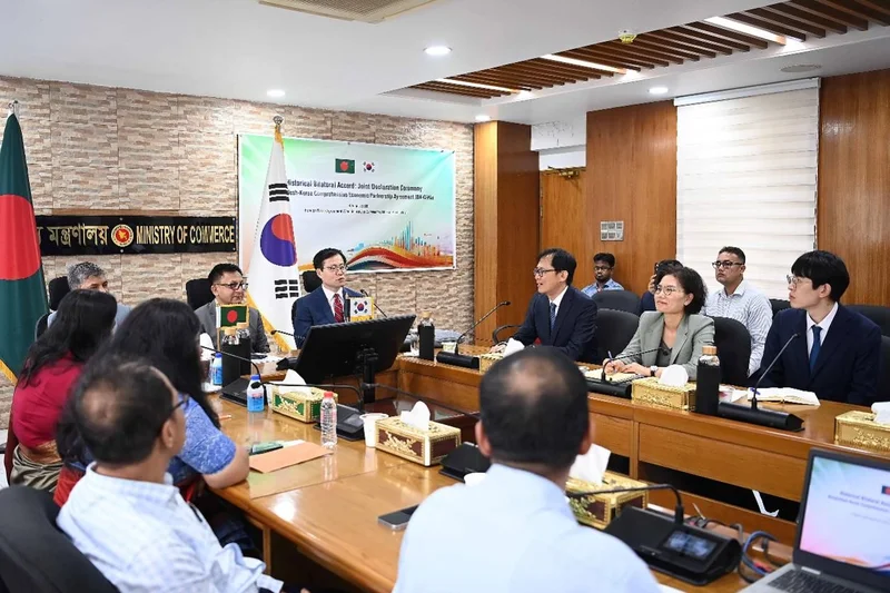 Korea, Bangladesh reach agreement in principle on CEPA