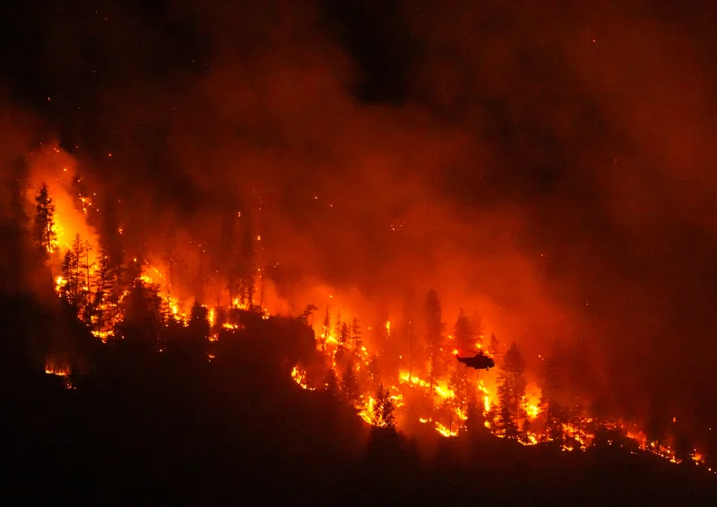 More than 200 foreign firefighters headed to B.C. to battle wildfires