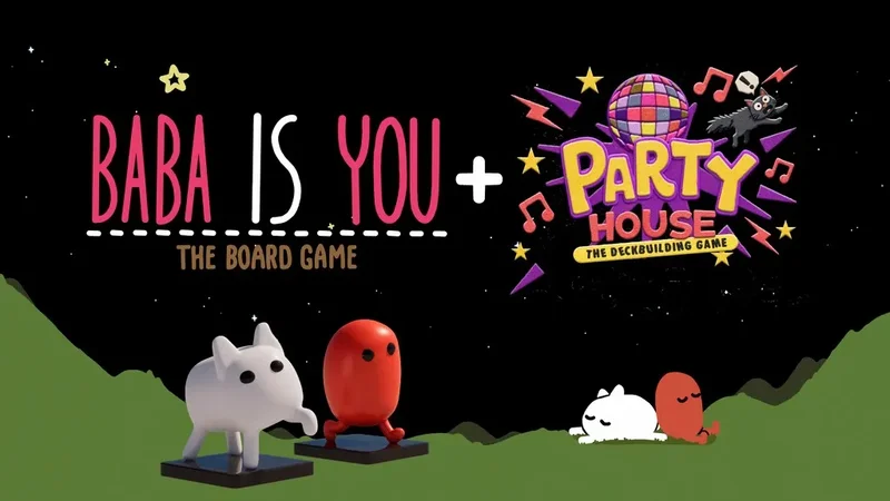 Baba is You and UFO 50's Party House are getting unexpected board game adaptations