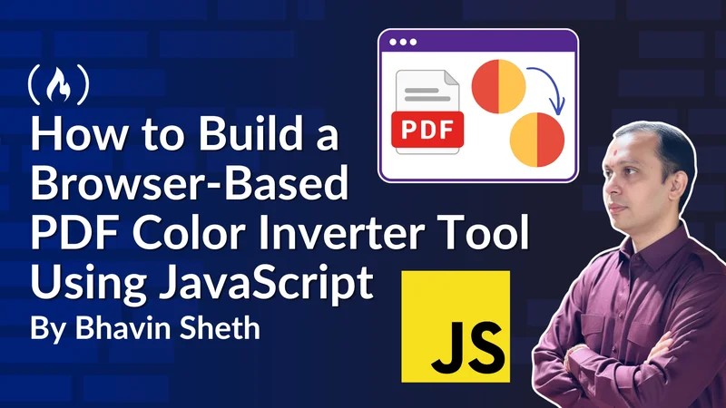 How to Build a Browser-Based PDF Color Inverter Tool Using JavaScript