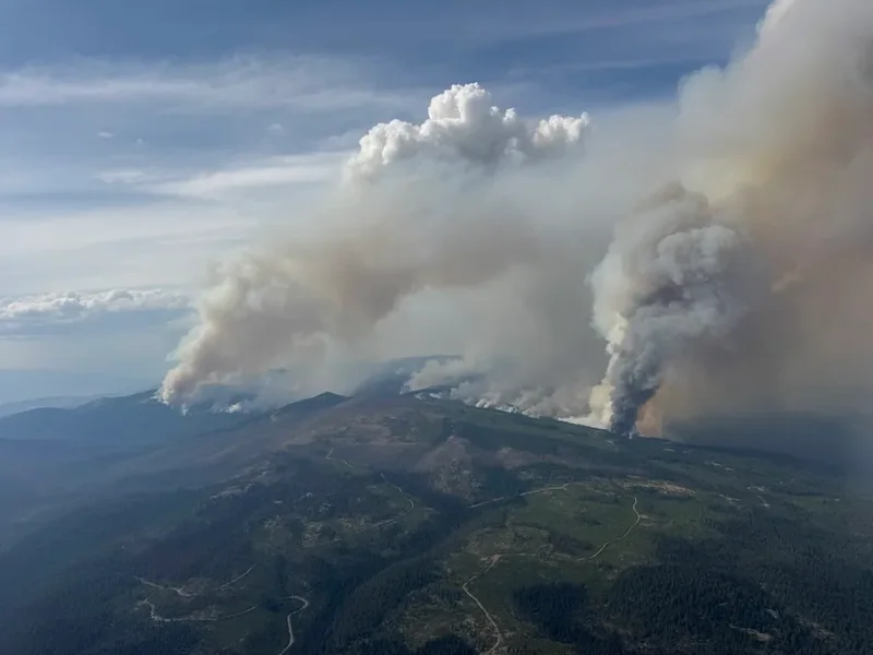 Additional evacuation orders and alerts south of Pear Lake, B.C., wildfire