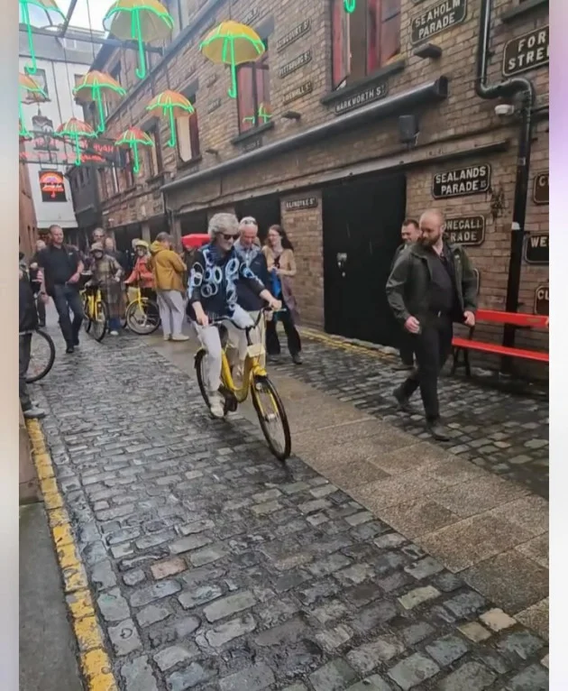 President Connolly enjoying the Fleadh as event brings 95% surge in footfall to Belfast