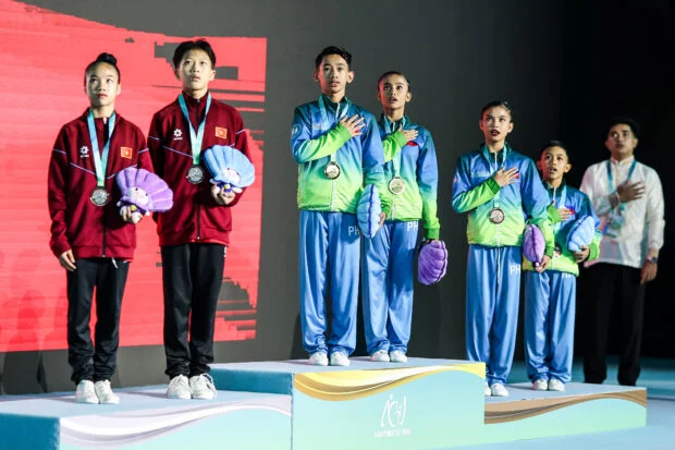 PH pairs win gold, bronze in Asian aerobic gymnastics tilt