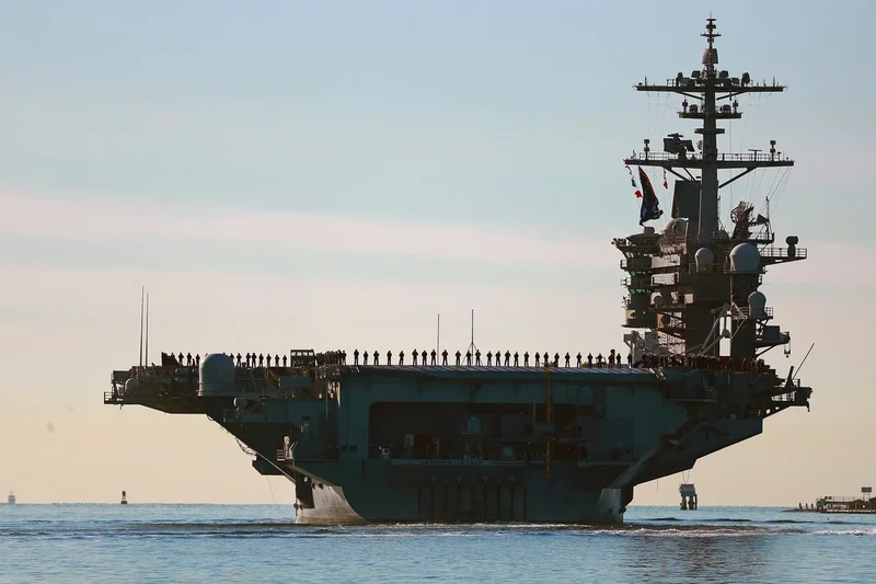 Food shortages, broken toilets and 250 days at sea: Crisis unfolds on Trump’s warship in the Middle East