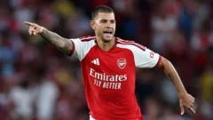 Guimaraes makes Arsenal debut in draw with Como