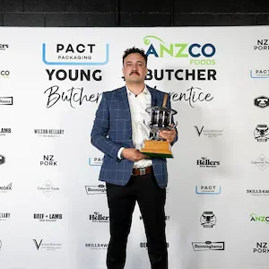 Listen to The Country: Young Butcher of the Year, Rhys Tamanui